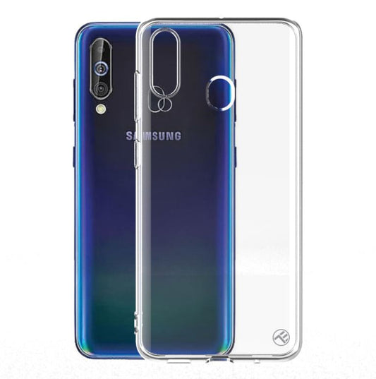 Силиконовый чехол TPU Premium Samsung Galaxy A60, прозрачный