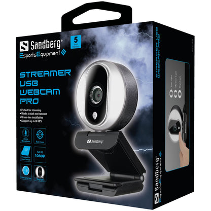 USB Web Camera Full HD with Microphone Sandberg 134-12 