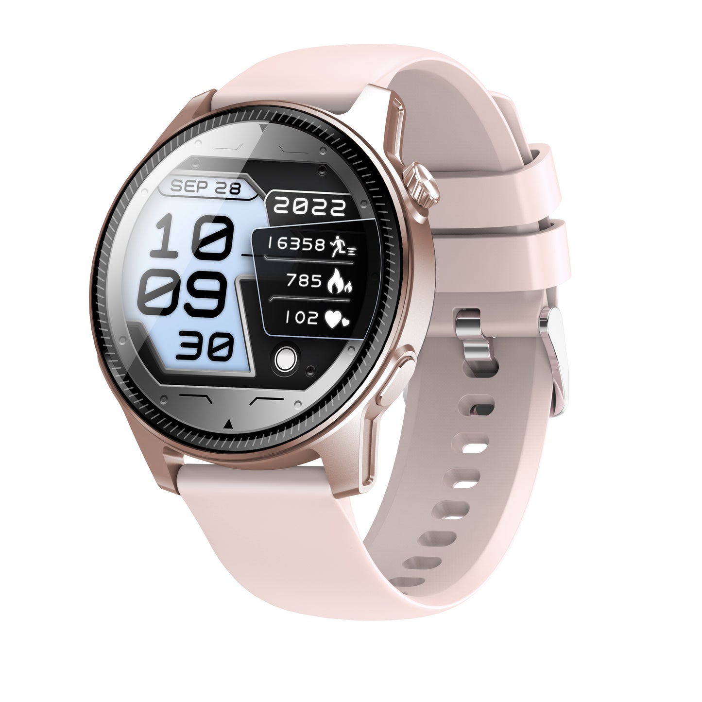 Smart watch with AMOLED screen, Denver SWC-392 Rose