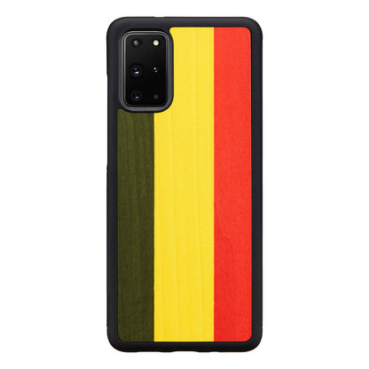 Wooden cover Galaxy S20+ reggae black, MAN&amp;WOOD