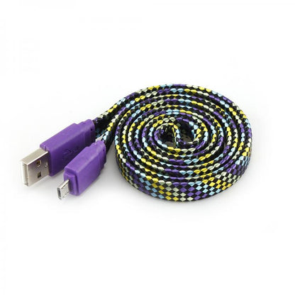 Sbox USB-&gt;Micro USB 2.0 M/M 1м цветной блистер фиолетовый