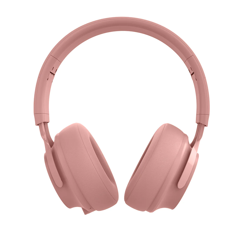 Накладные Bluetooth-наушники Tellur Feel, розовые