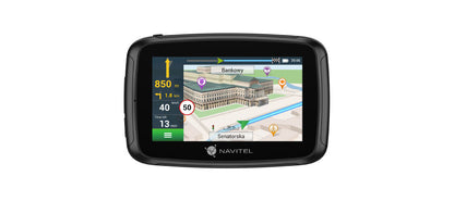 Motorcycle GPS navigation with built-in microphone - Navitel G590