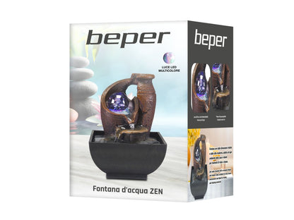 Zen water fountain with LED light - Beper P201UTP201