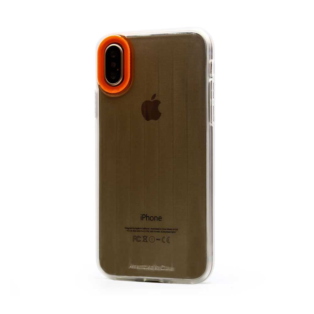 iPhone XS Max Protective Cover with Shock Resistant Design - Devia Yonger Series Orange