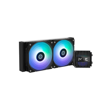 240mm Ūdens dzesētājs ar RGB - Zalman Alpha2 A24 Melns