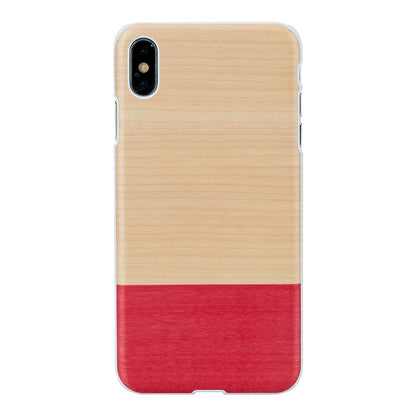 iPhone XS Max natural wood phone cover, MAN&amp;WOOD