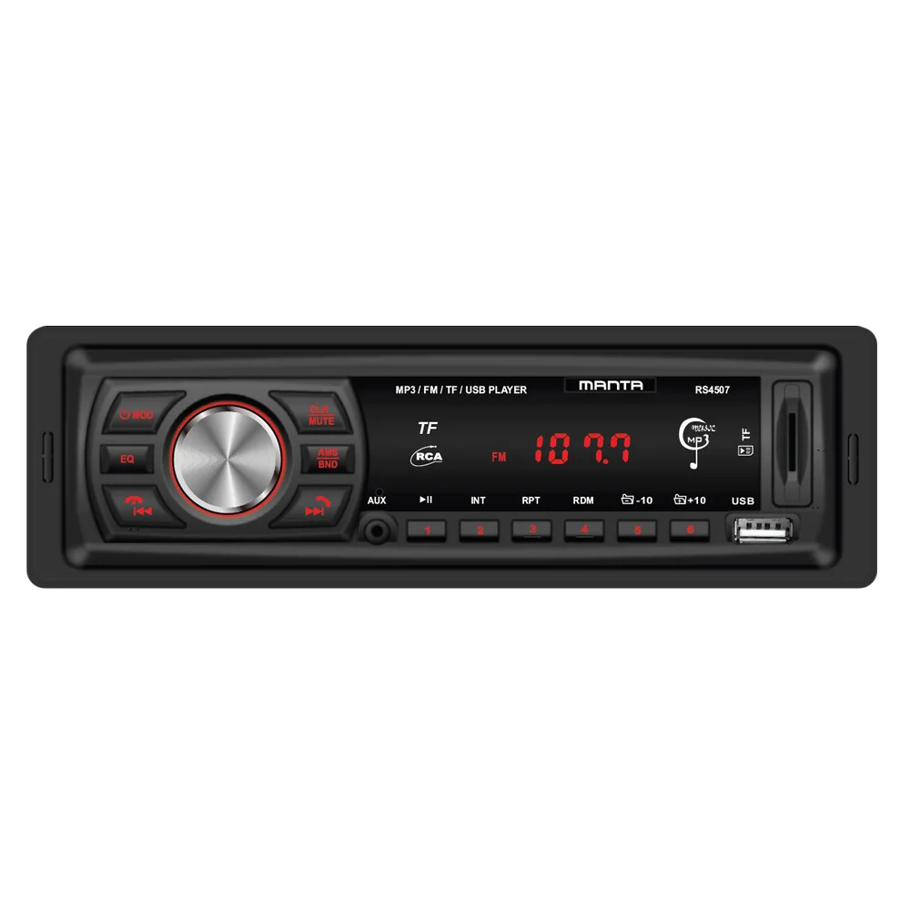 Bluetooth Auto Radio ar USB, MP3 un TFT Displeju Manta RS4507