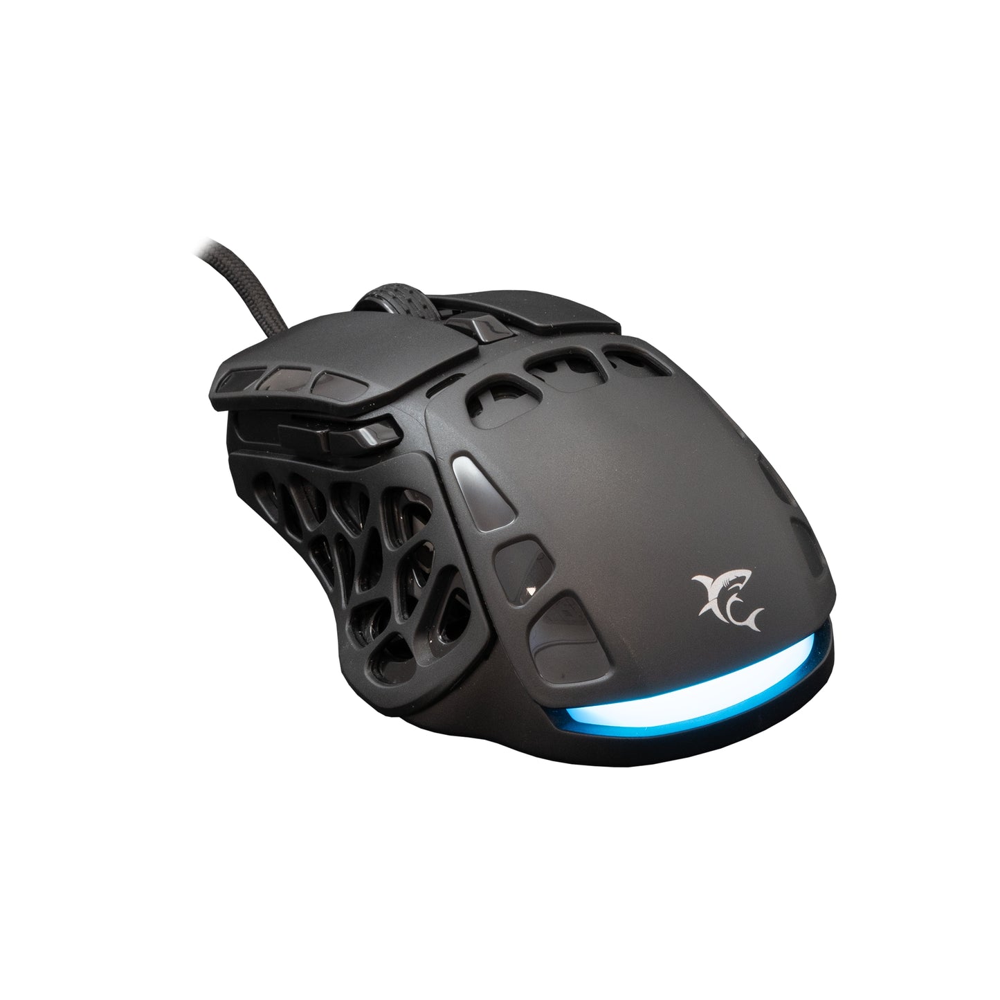 Optiskā spēļu pele ar RGB apgaismojumu - White Shark GM-5016 Ector Black