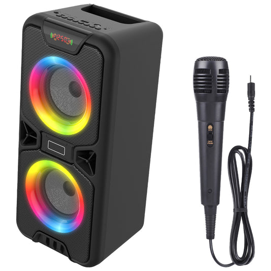 Bluetooth Skaļrunis ar Karaoke, 30W, FM Radio, Manta SPK816