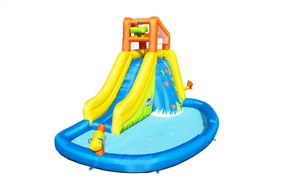 Outdoor water park with slide - Bestway H2OGO! Mount Splashmore