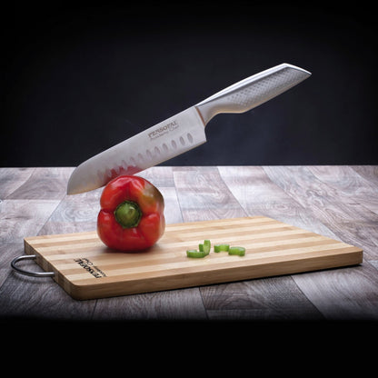 Bamboo cutting board with handle 33.5x24cm Pensofal Academy Chef