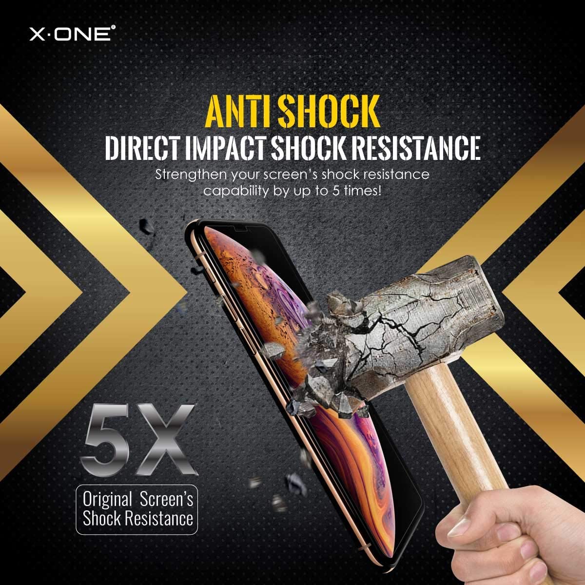 X-ONE Extreme Shock Eliminator для iPhone X черный
