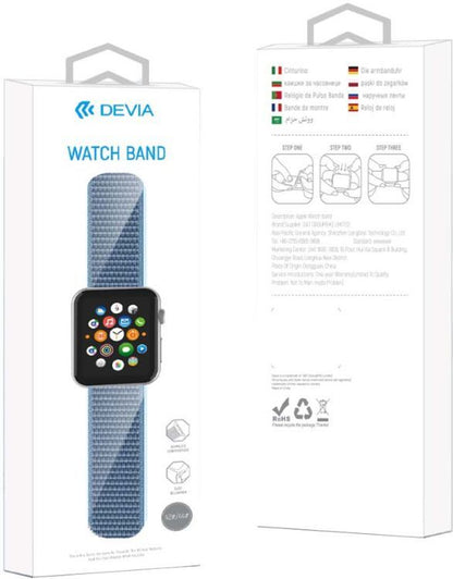 Sports strap for Apple Watch 44mm, nectarine - Devia Deluxe Series Sport3