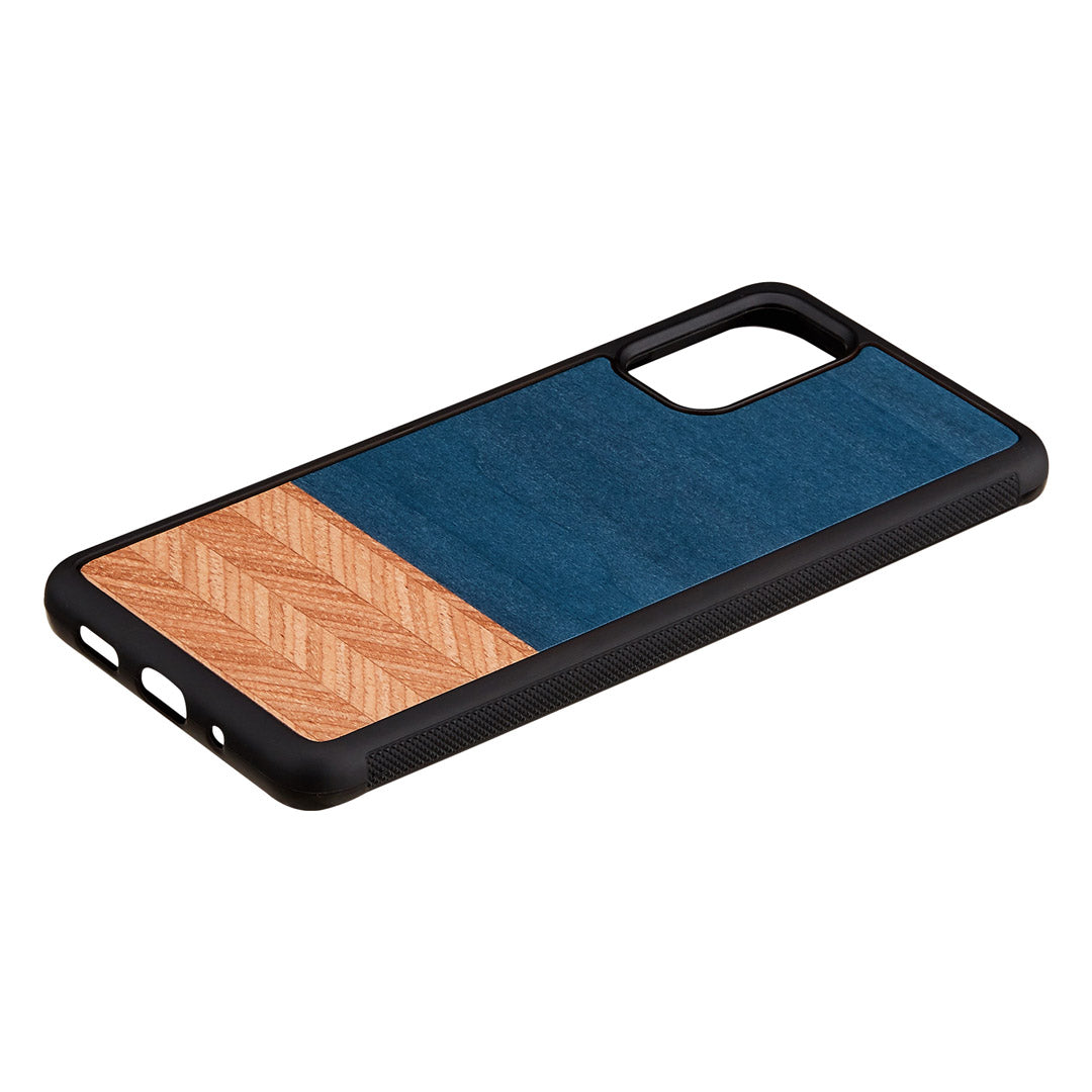 Samsung Galaxy S20+ wooden and polycarbonate case, MAN&amp;WOOD