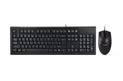 A4Tech KR-85550 Mouse and Keyboard Black Set 46009