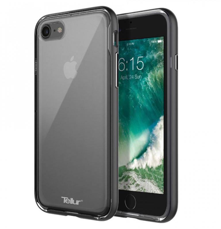Premium aizsargvāciņš iPhone 7 Plus, Tellur, melns