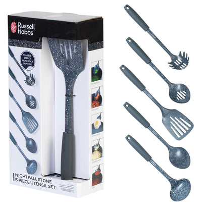 Kitchen utensil set with marble coating - Russell Hobbs RH01401EU7