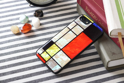 iPhone 8/7 vāciņš Mondrian Black iKins