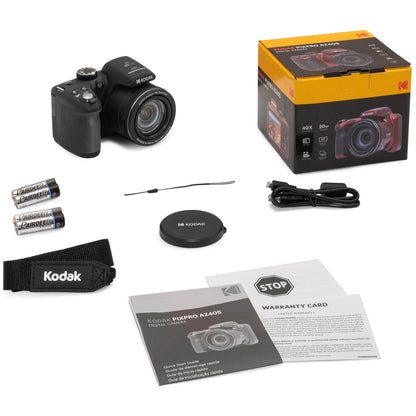 Цифровая камера с 40-кратным зумом — Kodak AZ405 Black