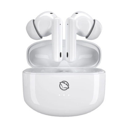 Wireless Bluetooth Headphones White - Manta MTWS008W Rytmo