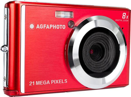 Digitālā Kamera ar 21MP CMOS Sensoru - AGFA DC5200 Red