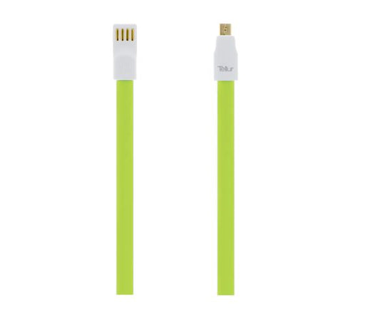 Tellur Data Cable Magnetic USB to Micro USB 1.2m Green