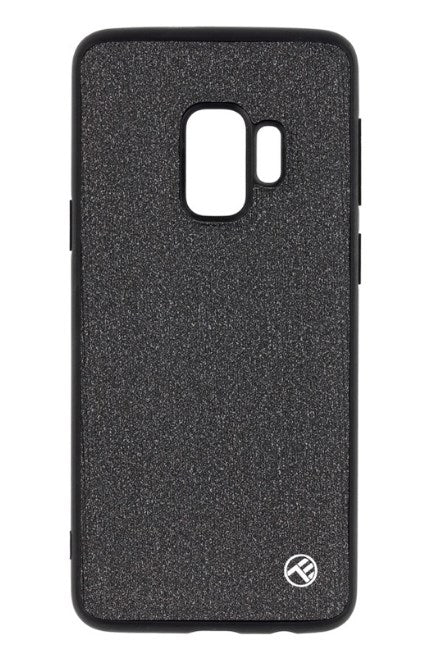 Black cover with metal inserts for Samsung Galaxy S9 