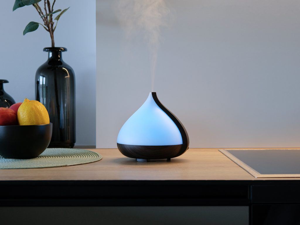 Essential oil diffuser with LED lights, MiniMu 220ml