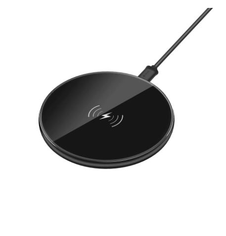 Wireless Fast Charger (10W) Black - Devia Aurora Series