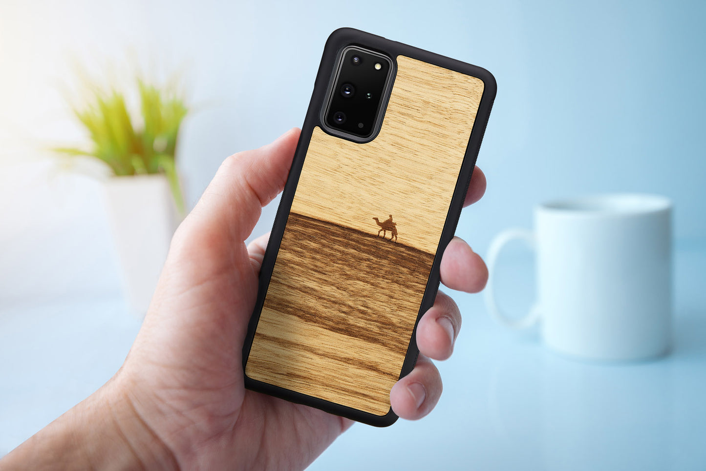 Samsung Galaxy S20+ Case - Terra Black (MAN&amp;WOOD)