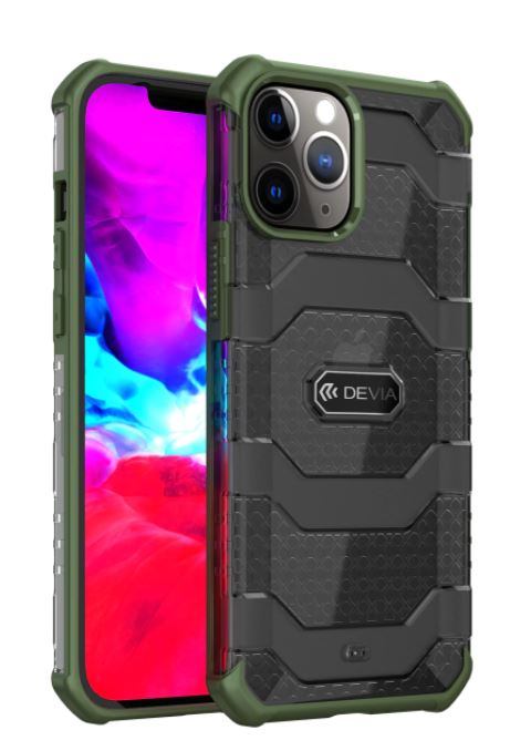 Shockproof cover for iPhone 12 Pro Max green Devia