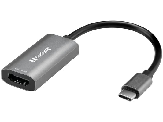 Sandberg 136-36 Соединение захвата HDMI с USB-C 