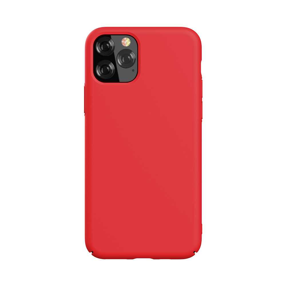 Silicone case for iPhone 12 Pro Max red - Devia Nature 