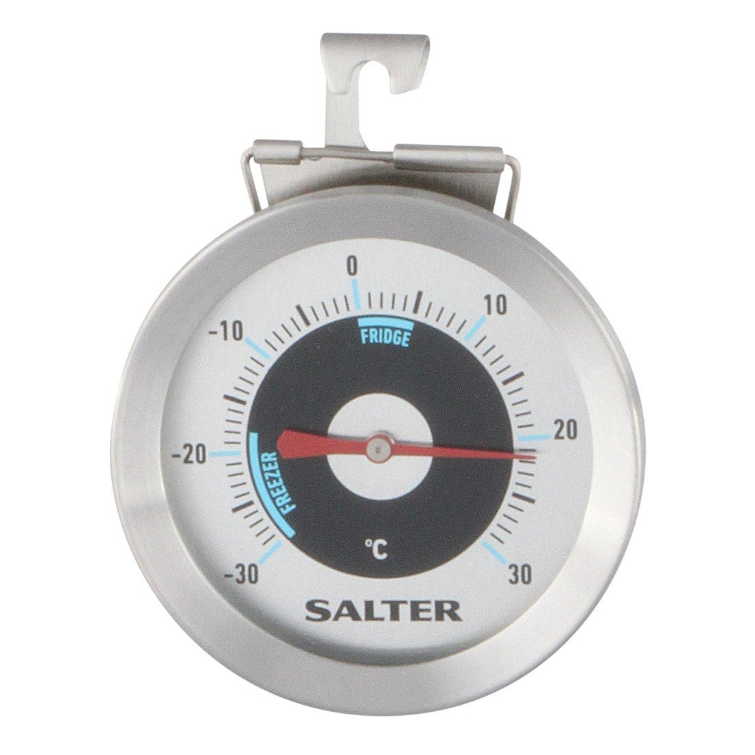 Refrigerator/Freezer Thermometer with Large Display Salter 517 SSCREU16