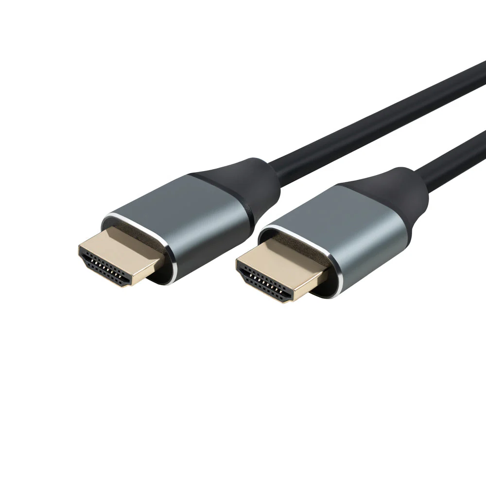 HDMI kabelis 4K 18Gbps ar Ethernet, 3m, zeltīts - Tellur