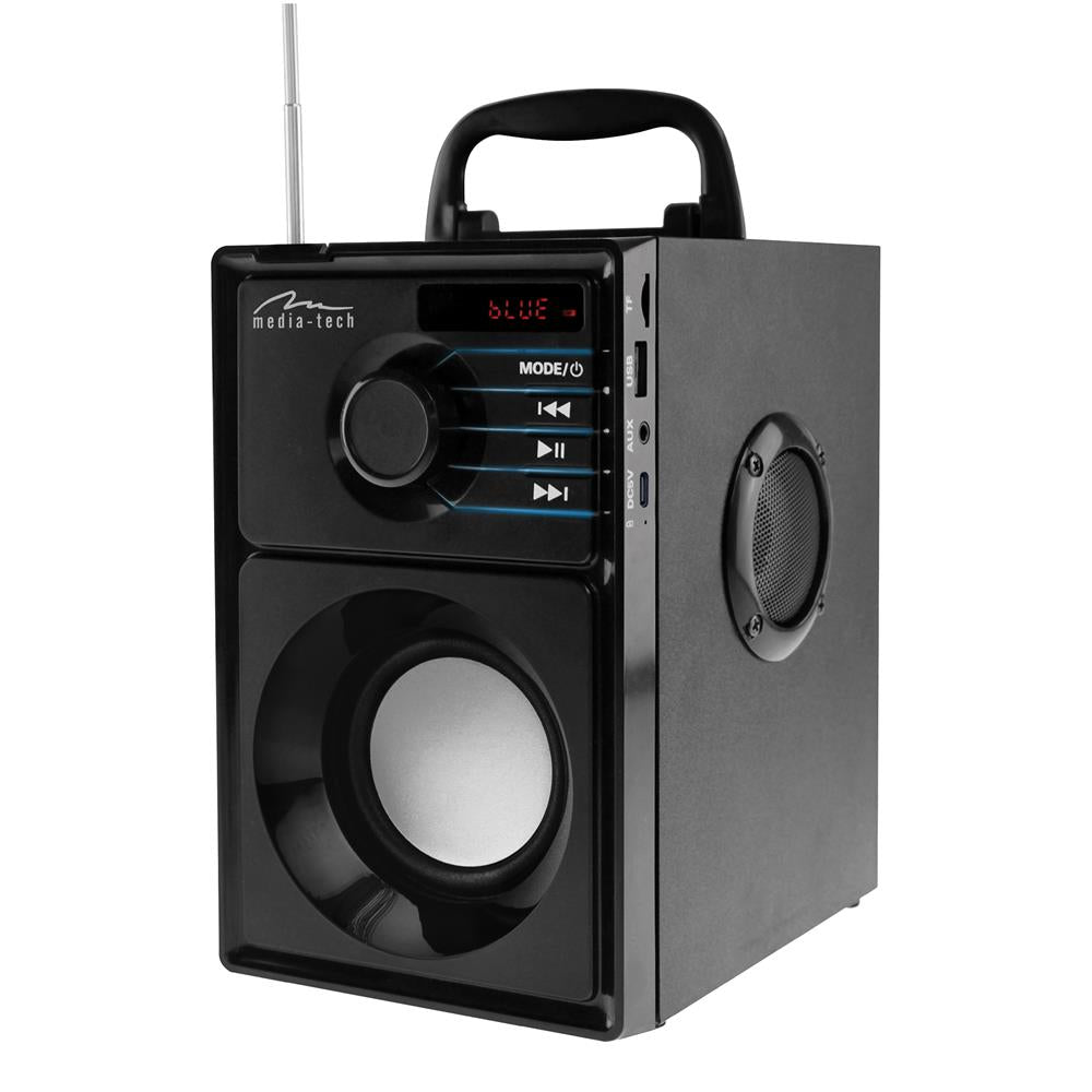 Media-Tech MT3179 Boombox Silver