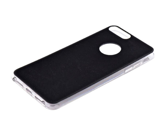 iPhone 7 Plus Black Slim Cover with Premium TPU Tellur