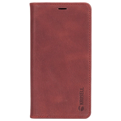 Krusell Sunne 4 Card FolioWallet Apple iPhone XS Max vintage red 