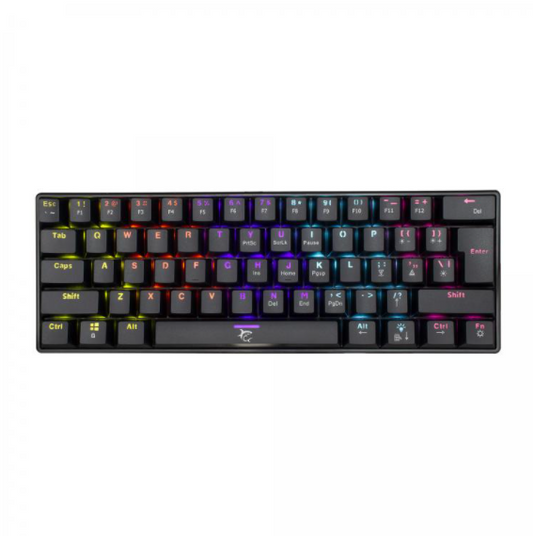 Gaming keyboard with mechanical keys, black - White Shark GK-2022