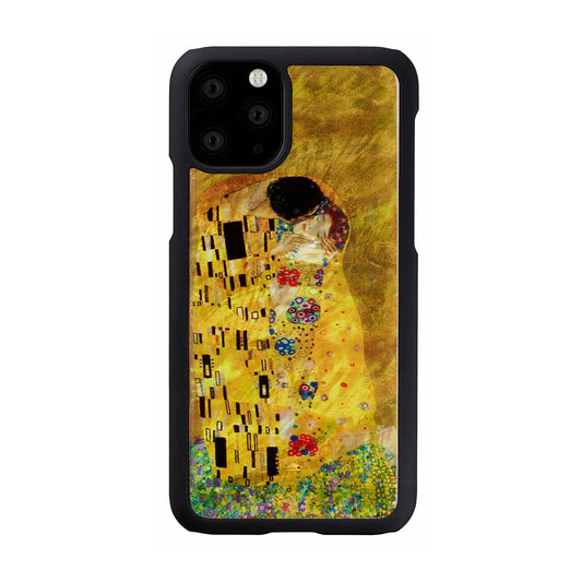 Smartphone case iPhone 11 Pro, black mother of pearl