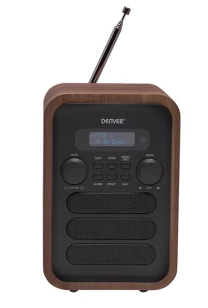 DAB+ radio with Bluetooth and FM function - Denver DAB-48 Gray