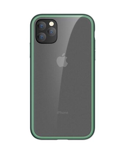 Elegants prettriecienu maciņš iPhone 11 Pro Max zaļš - Comma Joy