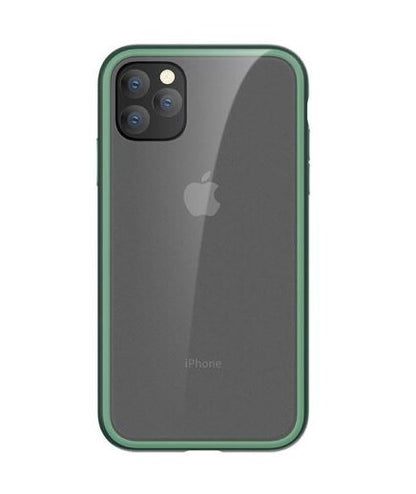 Elegant anti-shock case for iPhone 11 Pro Max green - Comma Joy