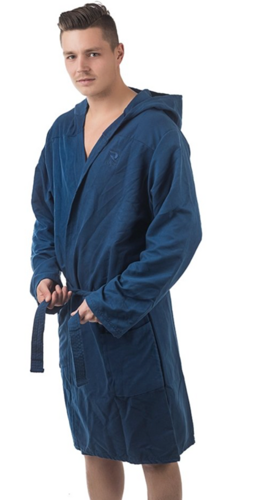 Soft and practical men's bathrobe Runto RT-ROBE-DB - perfect after a shower or bath