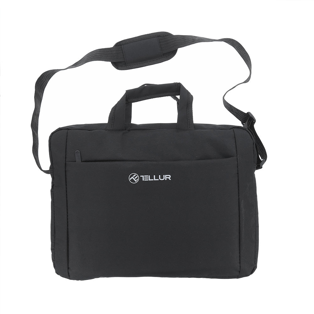 Laptop bag 15.6" with many compartments - Tellur Cozy Black