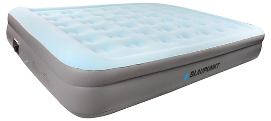 Large inflatable mattress with velor cover Blaupunkt IM720