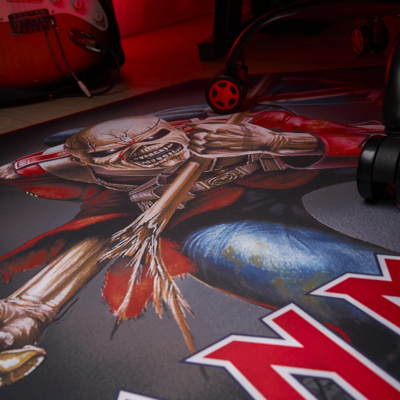 Subsonic Gaming Floor Mat Iron Maiden