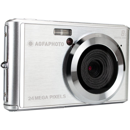 Digital Camera with 24 MP CMOS Sensor, 8x Zoom - AGFA DC5500 Silver