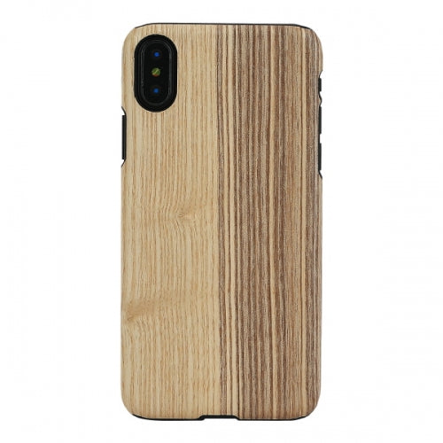 Чехол для смартфона iPhone X/XS, винтажный оливковый/черный, MAN&amp;WOOD